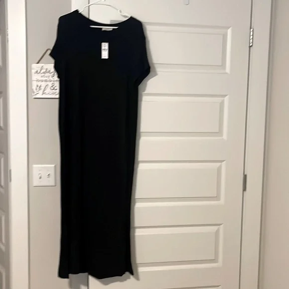 loft black maxi dress LOFT | Dresses | Beautiful Comfortable Stretchy Material Black Maxi Dress  From Loft